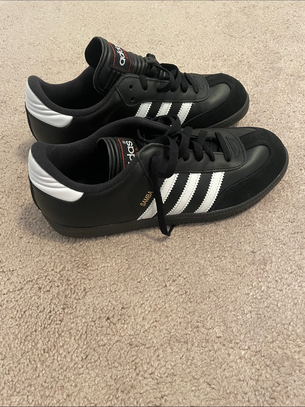 adidas Kids Black and White Classic Sneakers